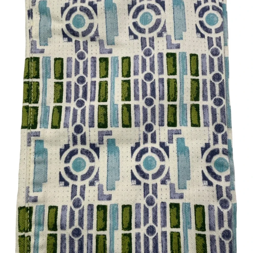 Tory Burch Printed Women's Size 28 Geometric Pattern Skinny‎ Jeans 27